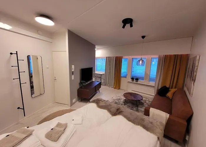 Yksioe Keskustasta Saunalla Appartement *